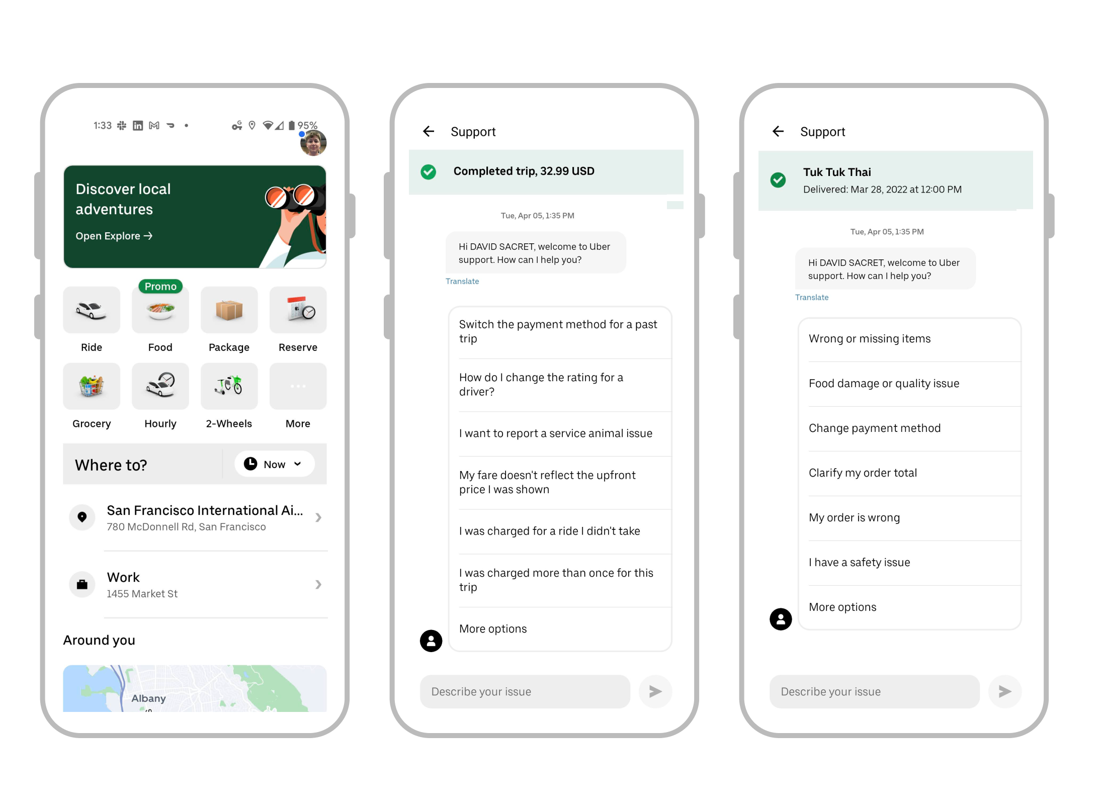 Uber Support Strategy